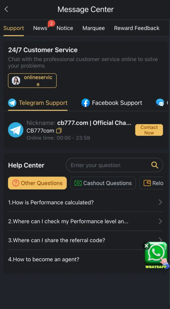 CB777 Game